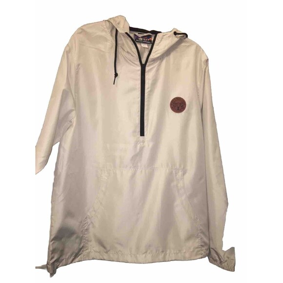 Uscape Lt. Anorak Smoke Mens Jacket Lightweight Windbreaker Size M 1/4 Zip Front - Picture 3 of 7
